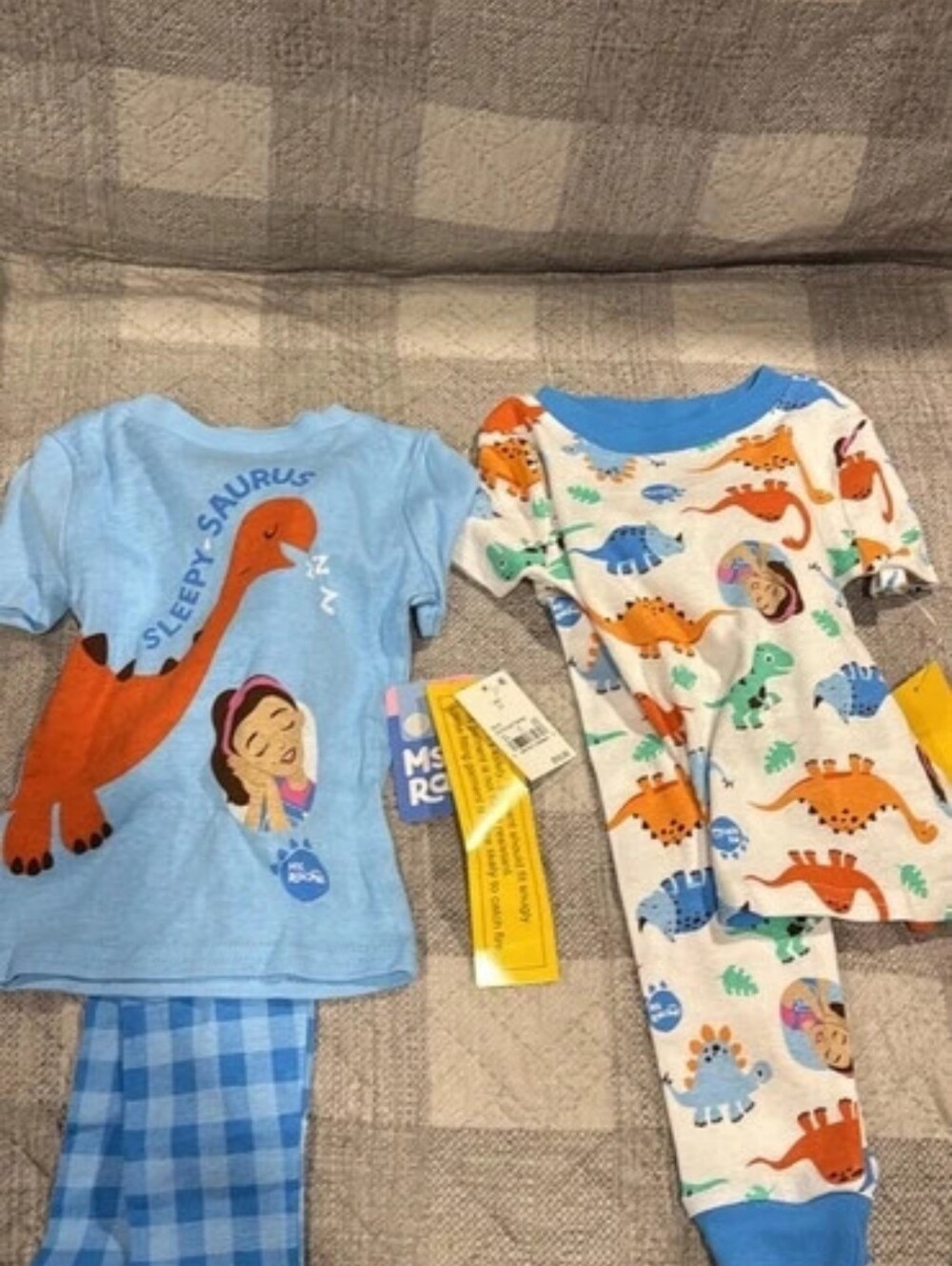 Miss Rachel Boys 2t Pajama Set - Dinosaur Print